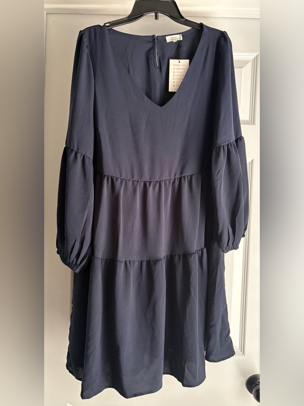 Pinup Fashion Navy Blue Dress with Tag - Size 16W